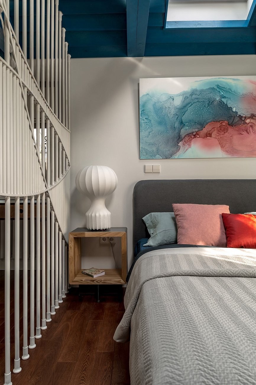 Прикроватная зона спальни