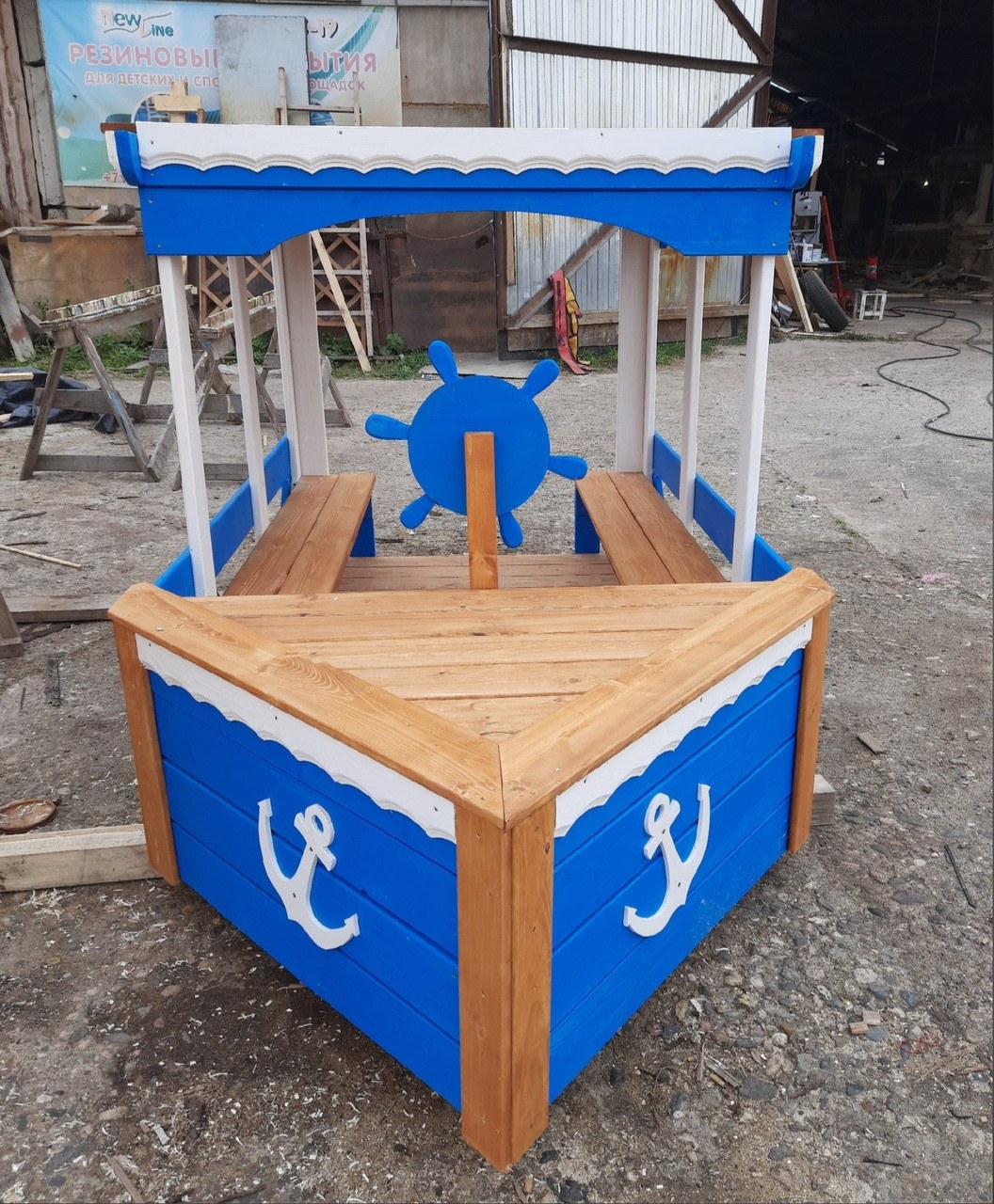 Сборные модели деревянных кораблей для детей