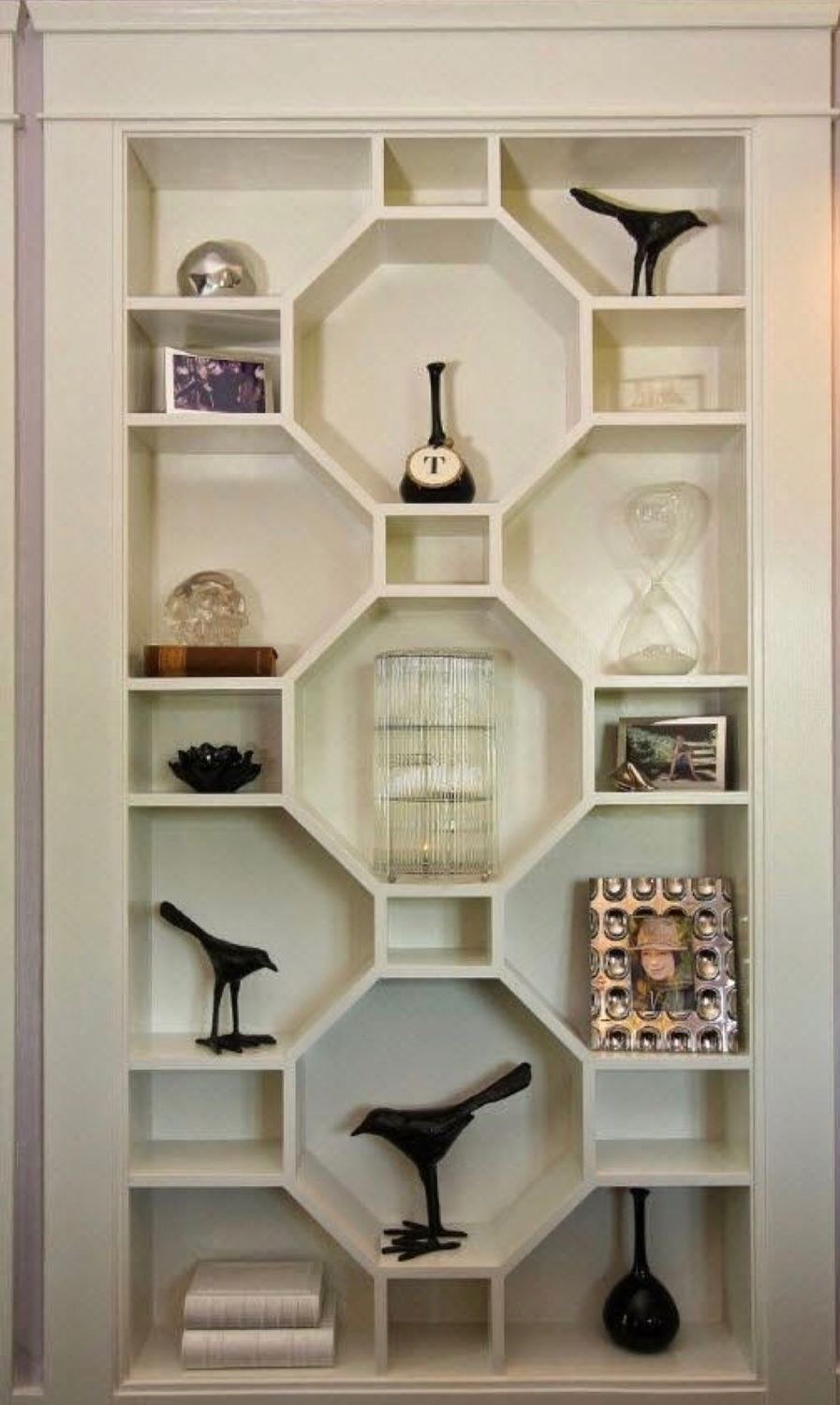 Необычные полки встроенные