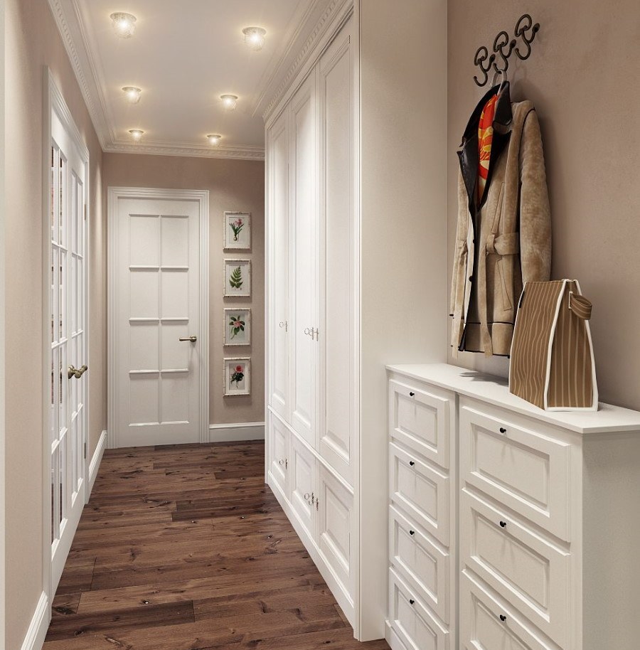 Узкая прихожая