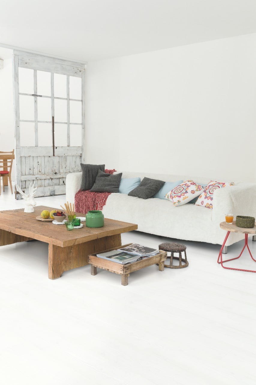 Ламинат quick Step impressive im1859 белоснежный