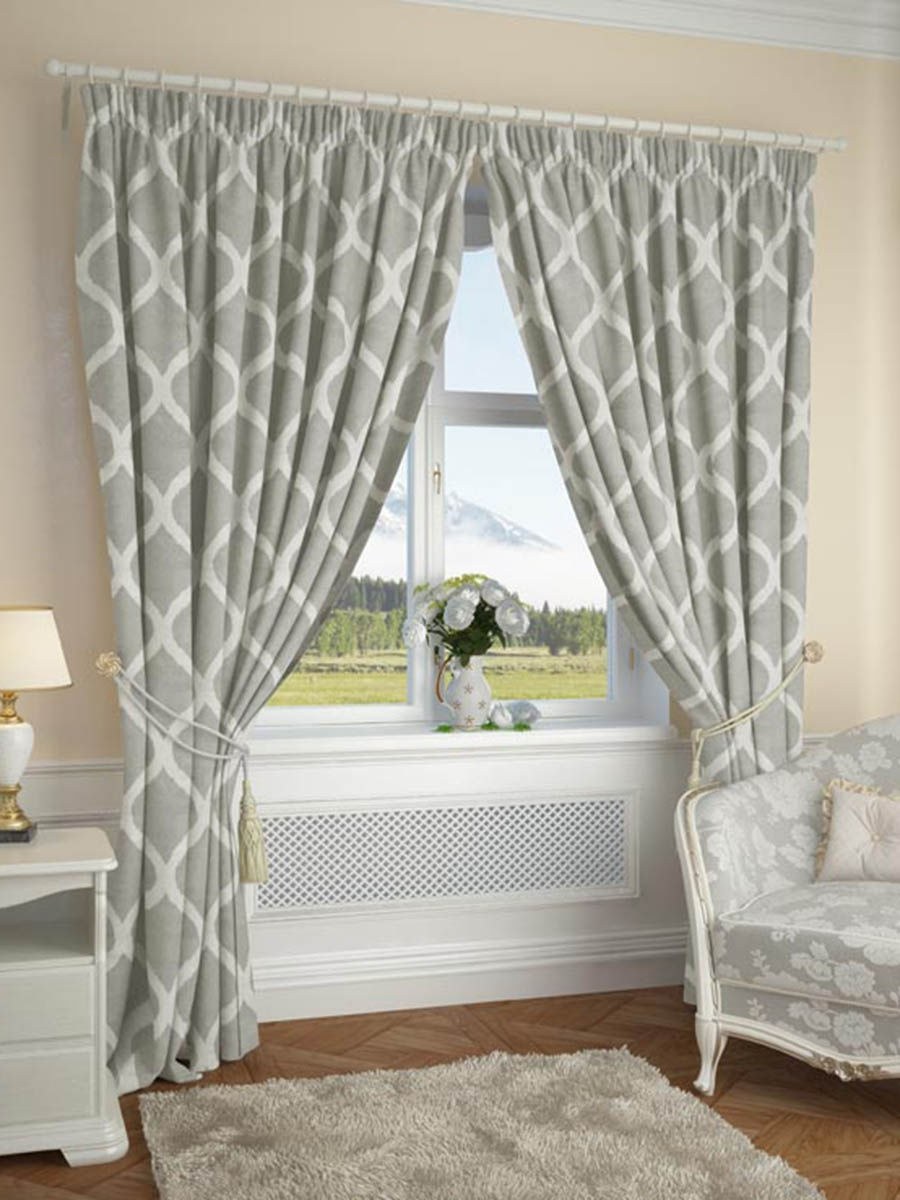 Штора портьерная под лен il201-02