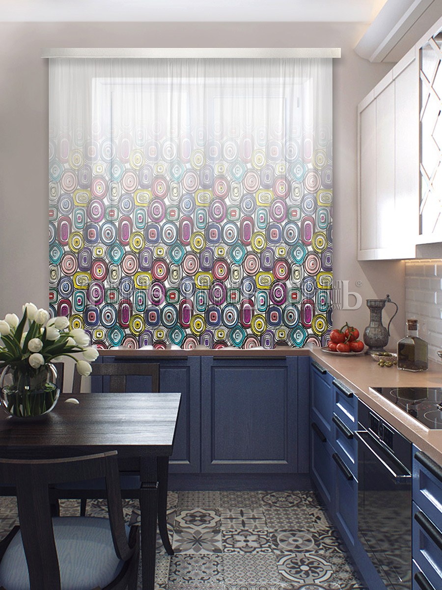 Рулонная штора Эскар Флавора зеленый