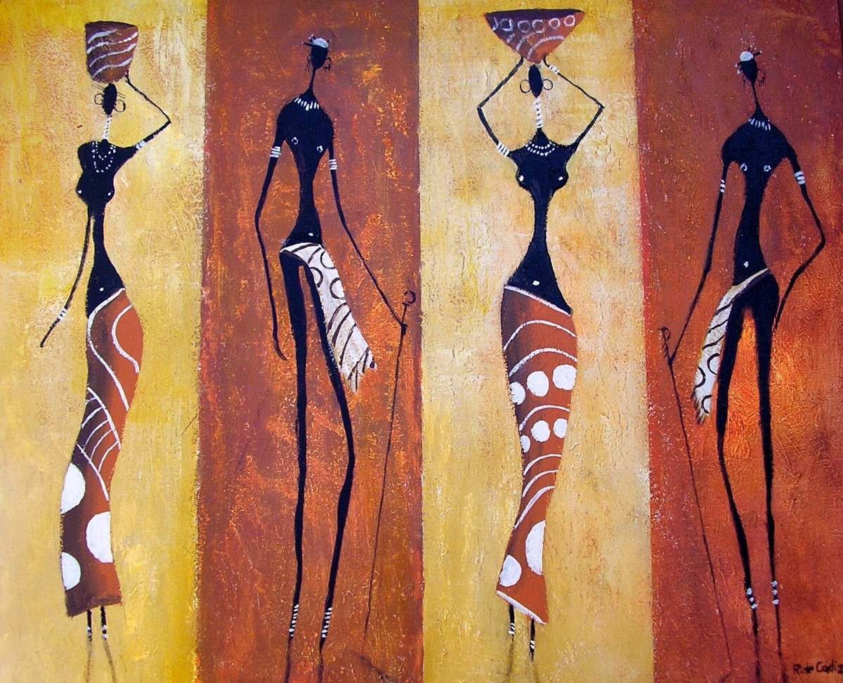 Dalia художник Африканский стиль