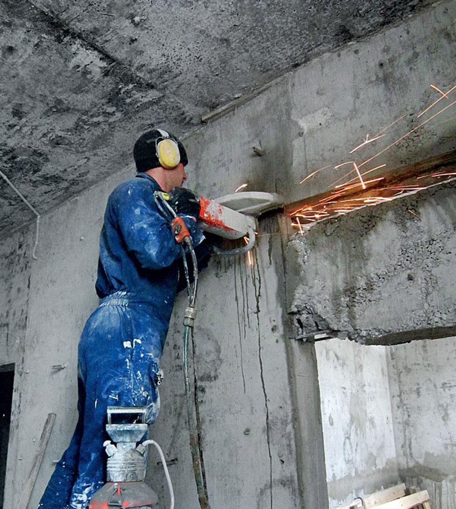 Демонтаж бетона алмазная резка бетона