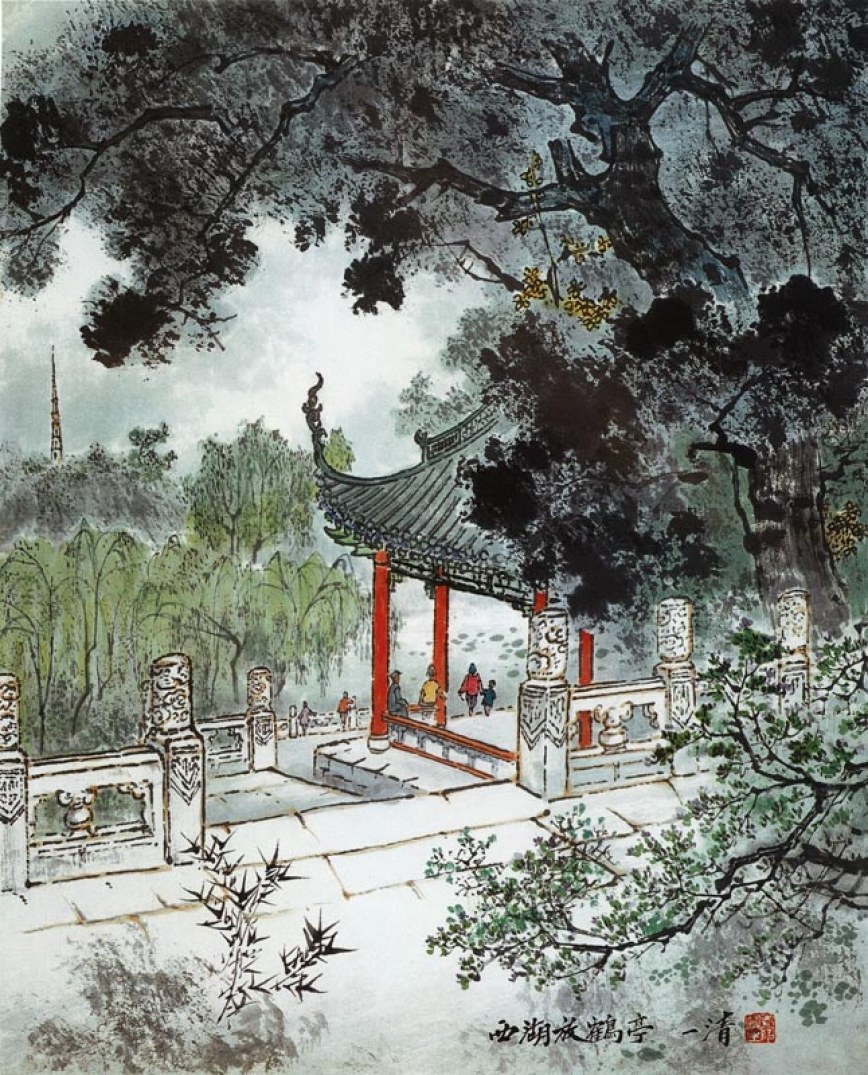 Традиционная китайская живопись гохуа