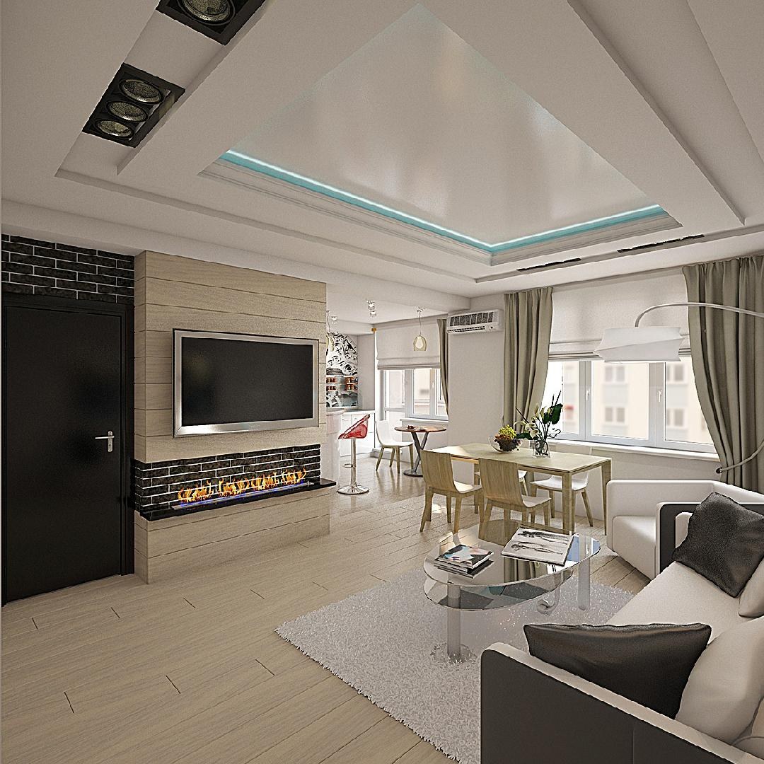 Дизайн-проекты для трехкомнатных квартир площадью 72 кв.м.