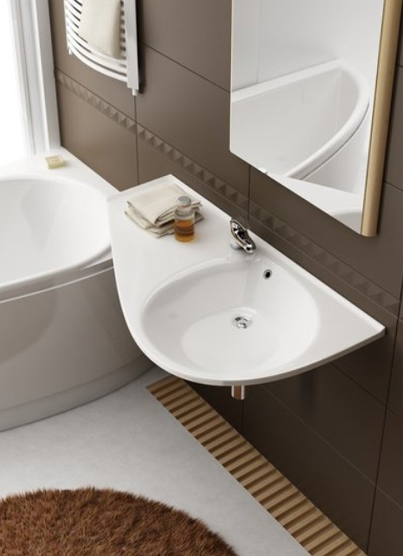 Раковина-столешница 85 см Ravak Avocado r