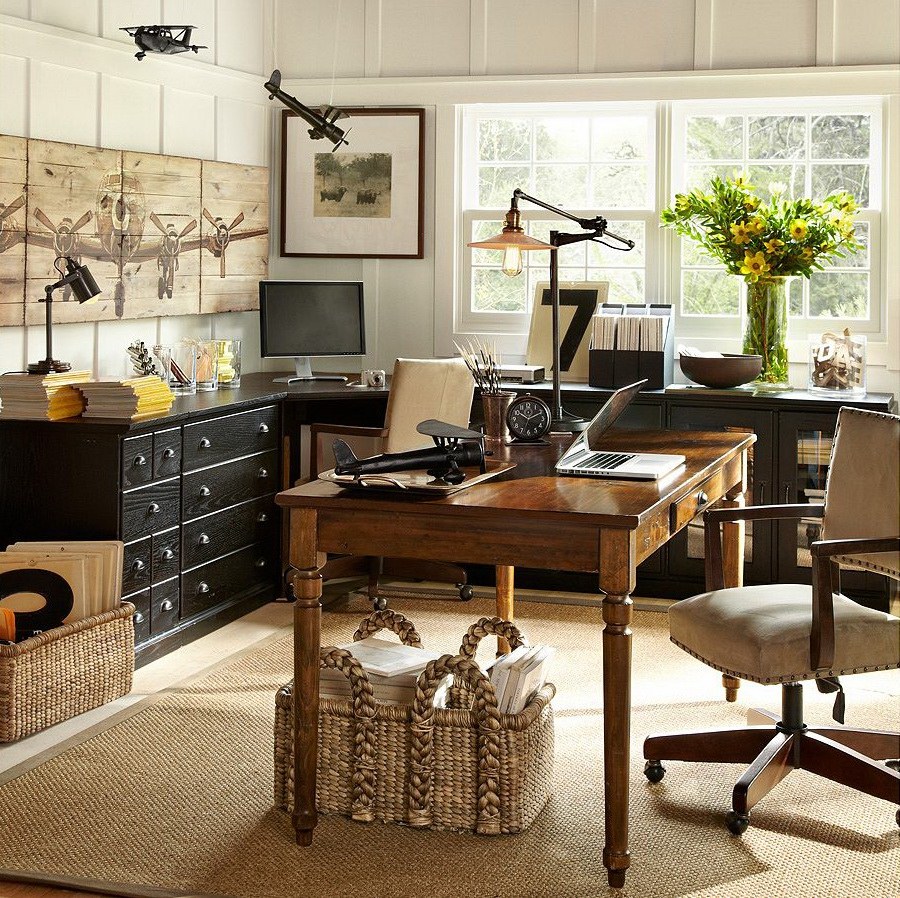 Уютный интерьер кабинета