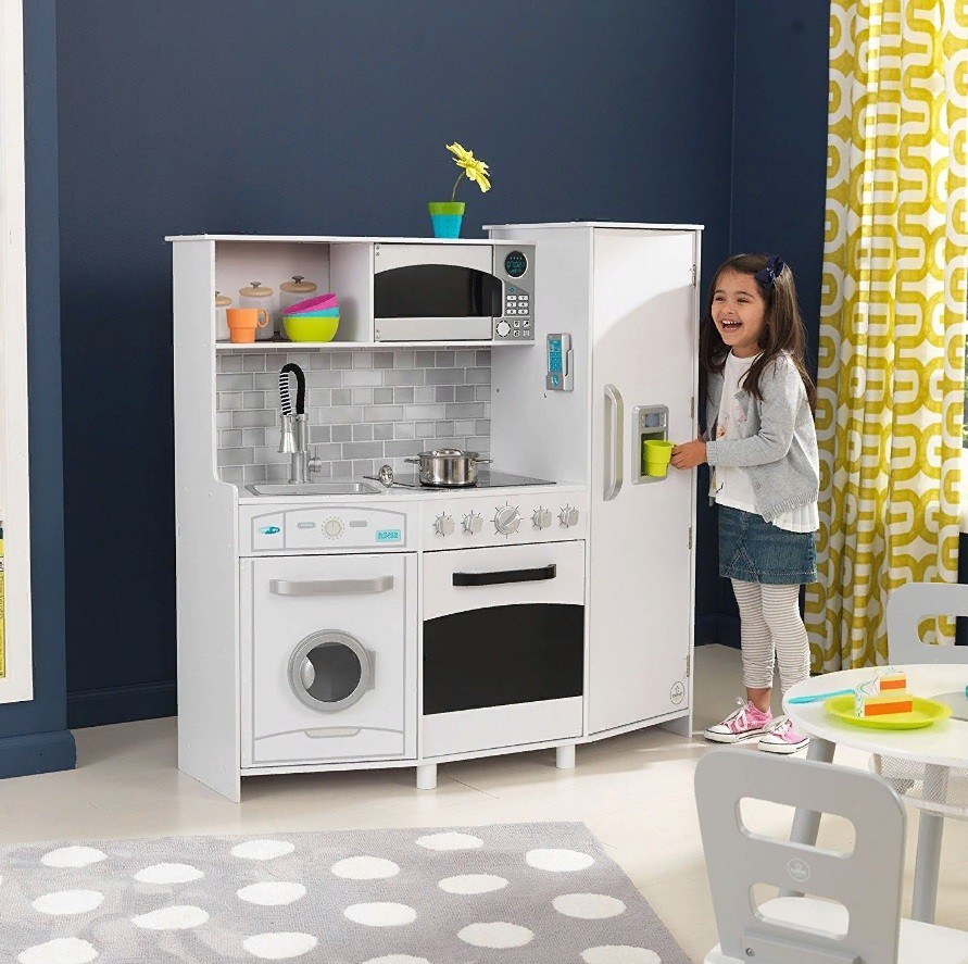 Кидкрафт большая игровая кухня Делюкс