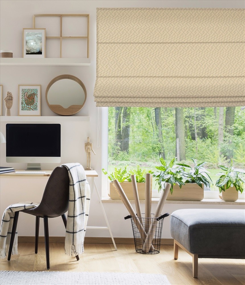 Римские шторы в интерьере