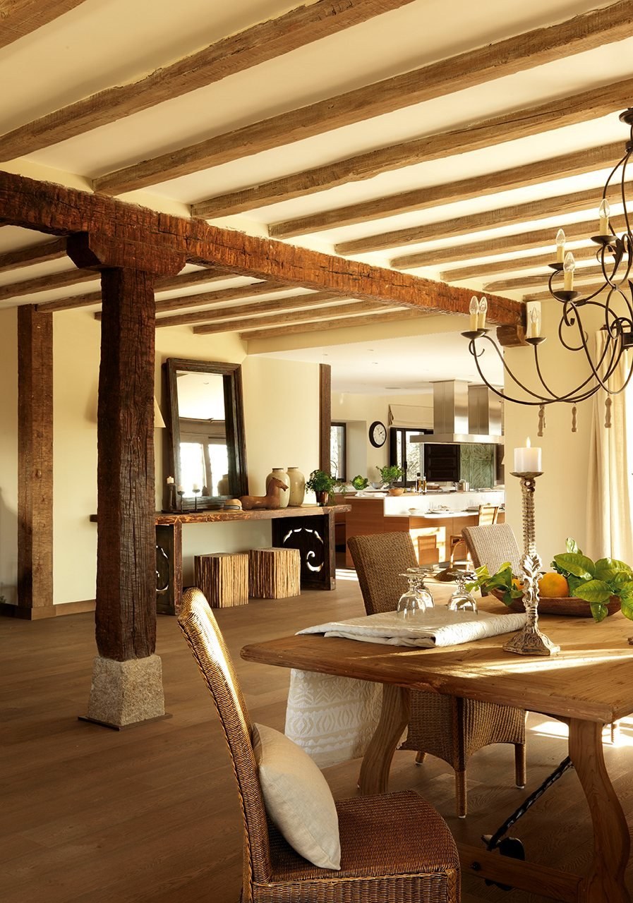 Декоративные деревянные балки