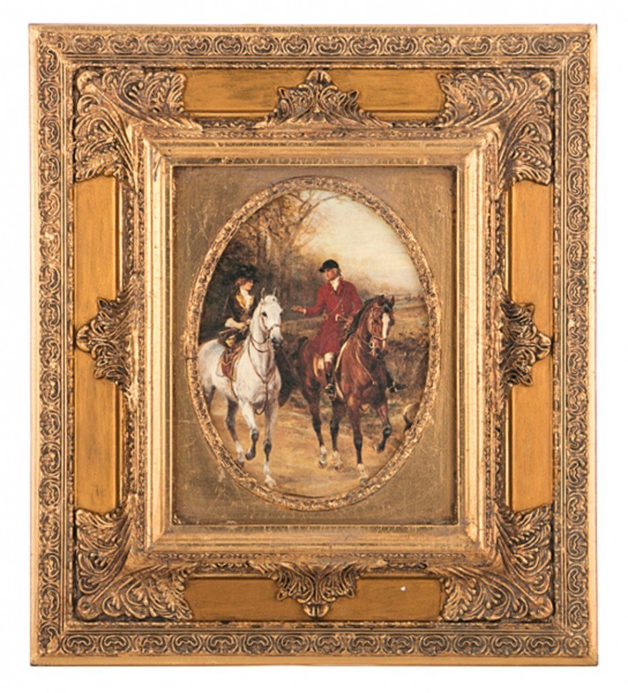 Репродукция в раме Италия