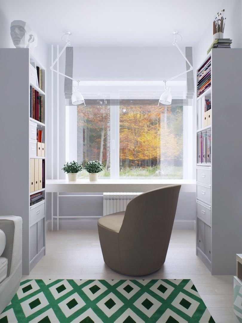 Квартира 55 кв.м в скандинавском стиле