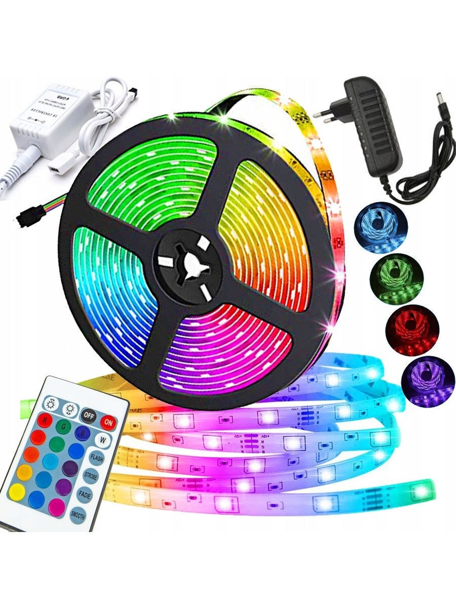 Лента светодиодная RGB 5mm