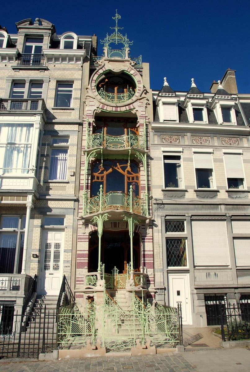 Архитектура модерна в бельгии