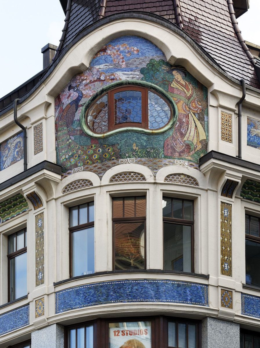 Стиль Модерн / ар-нуво / югендстиль в архитектуре