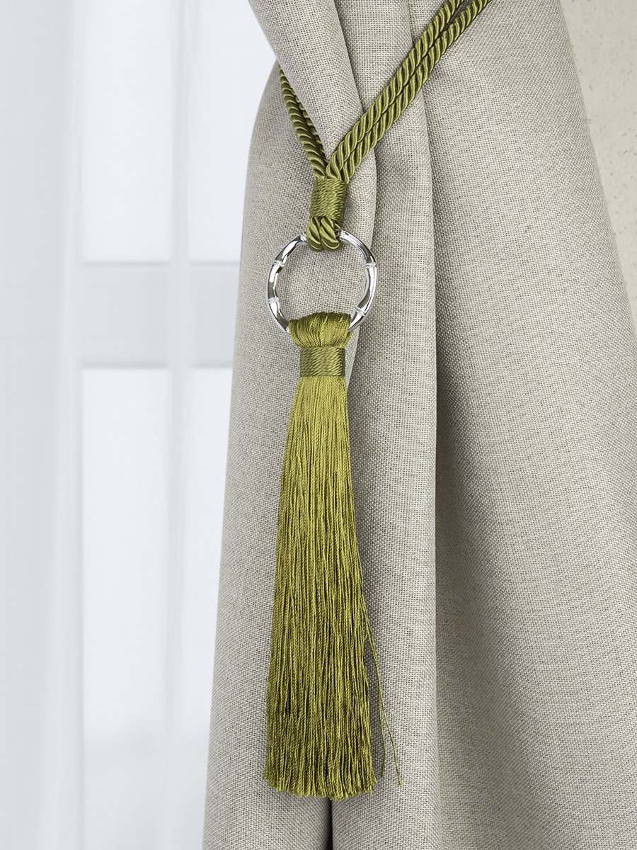 Портьеры с кисточками