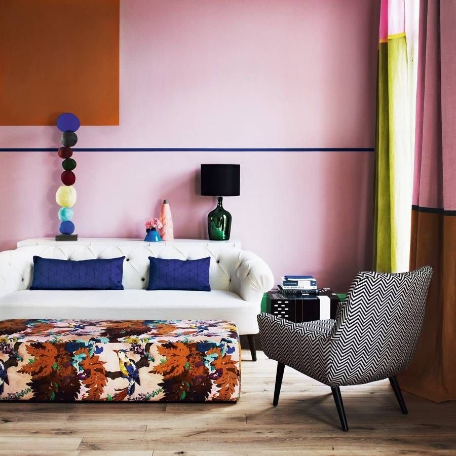Стиль колор блок в интерьере