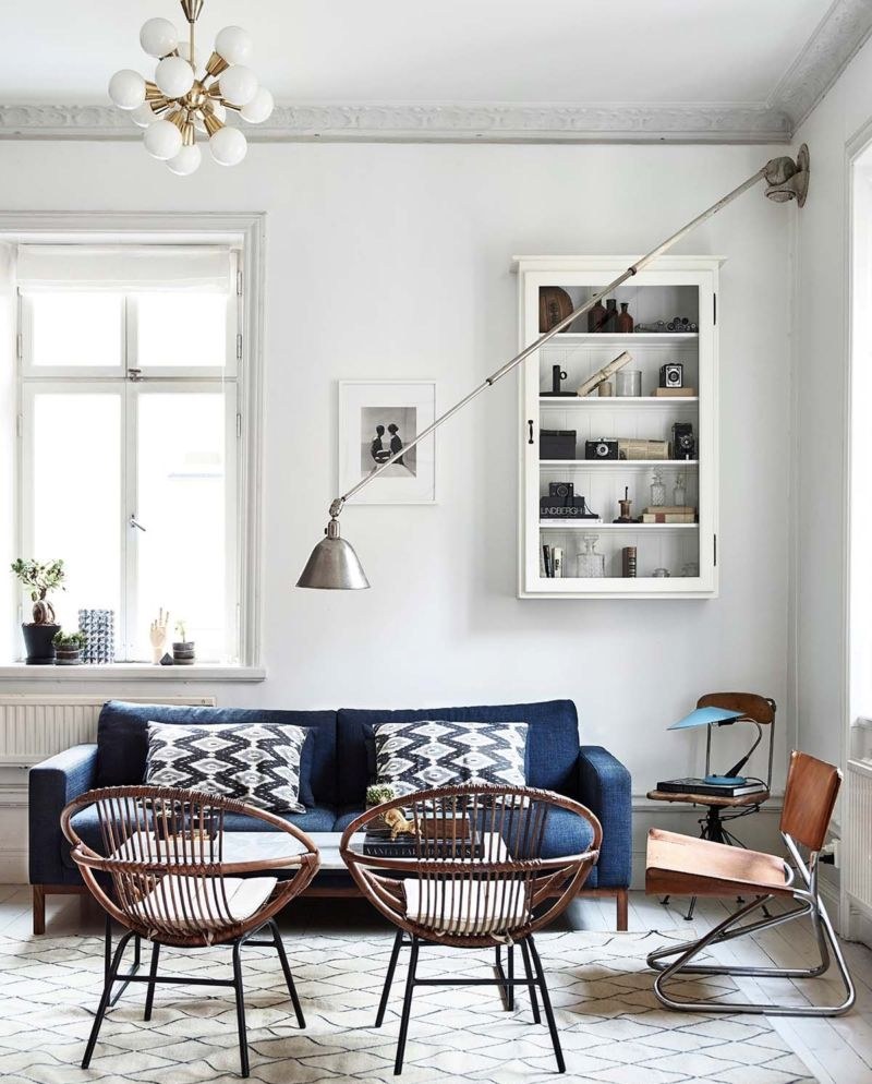 Скандинавская гостиная