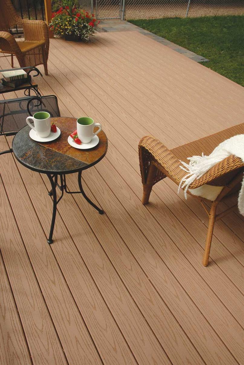 Террасная доска ДПК cm Decking Vintage цвет Эбен 4000х140х25 мм 0.56 м²