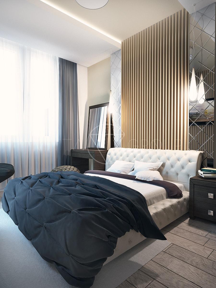 Отделка стен деревом