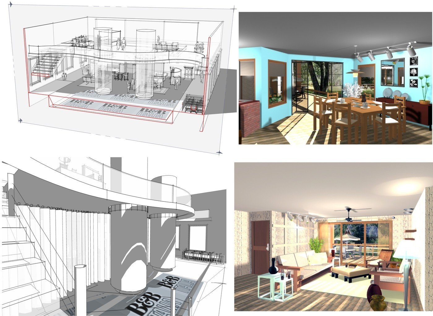 sketchup для дизайна квартиры