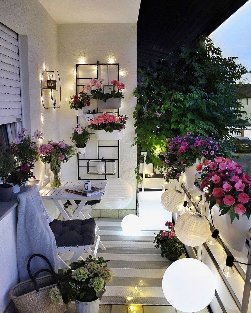 Украшение балкона