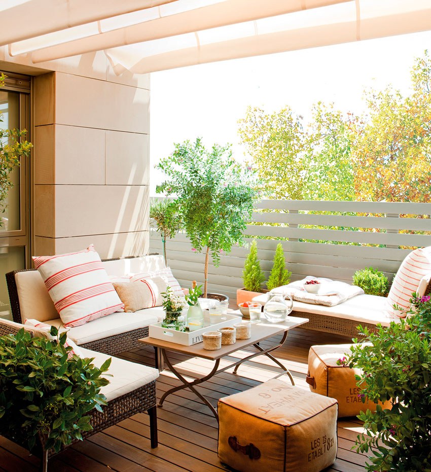 Красивые летние веранды