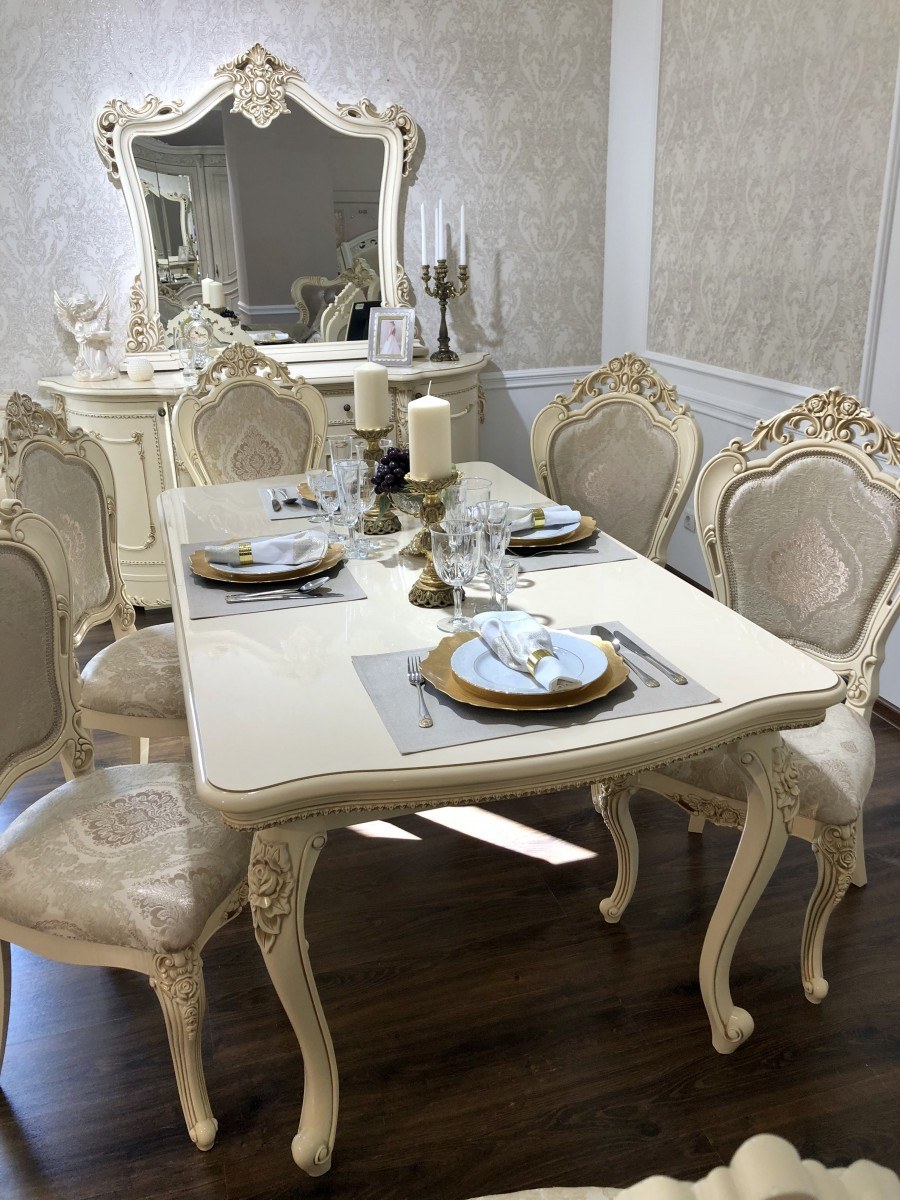 Столовая Джоконда крем глянец