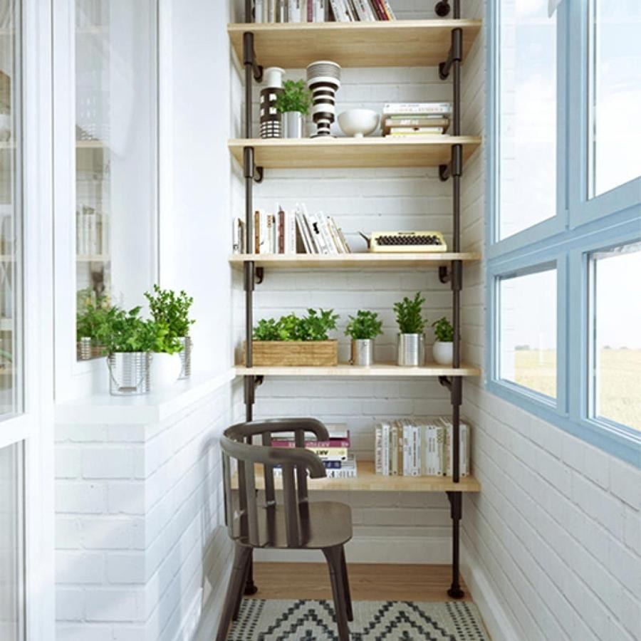 Отделка балкона