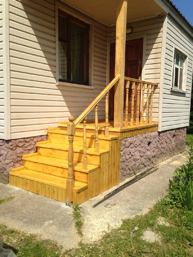 Крыльцо из дерева