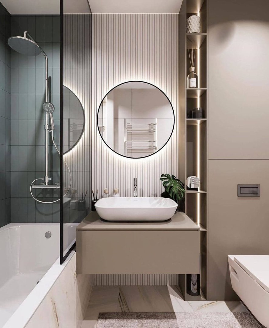 Штора для ванной Aima Design у37612 200x240, двойная, коричневая