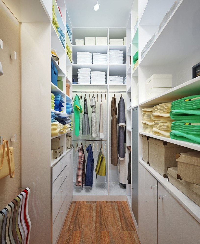 Кладовка с полками