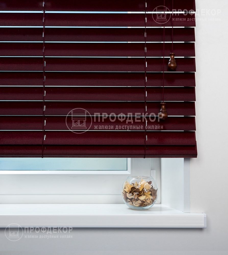 Жалюзи деревянные горизонтальные