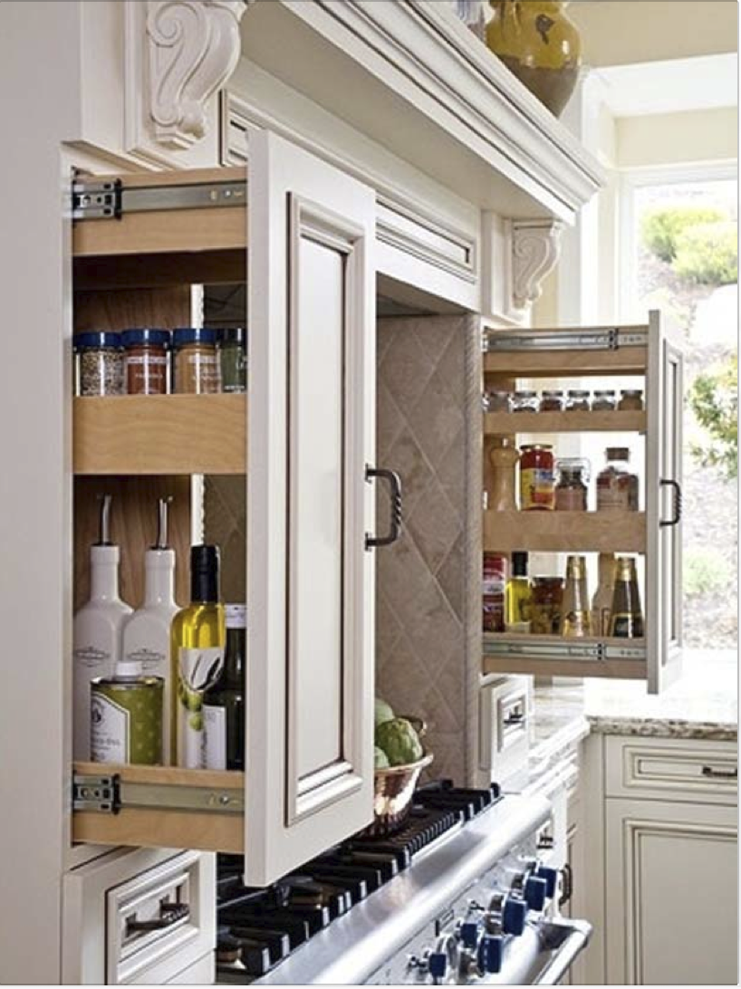 Интересные шкафы для кухни