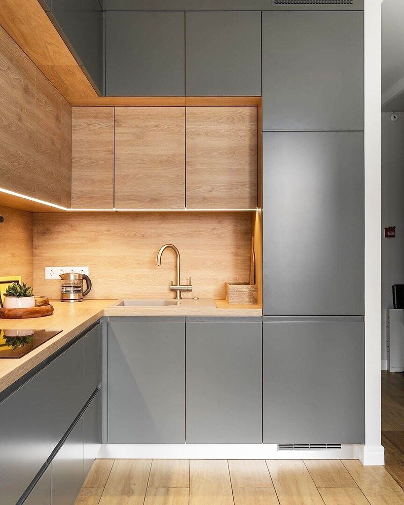 Двухуровневая кухня икеа