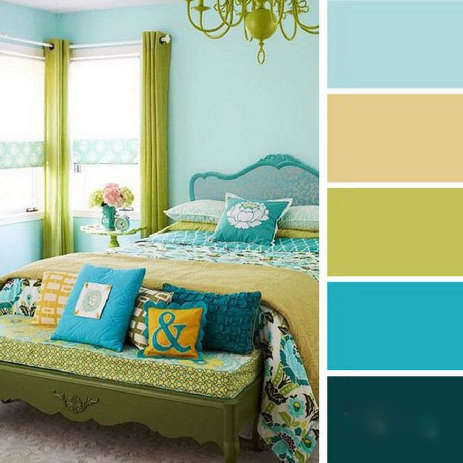 Удачные сочетания цветов в интерьере