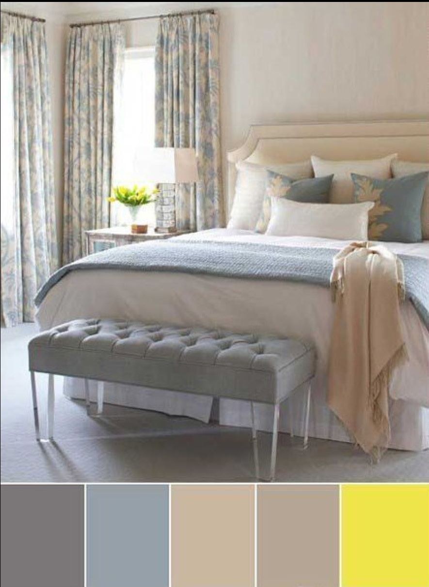 Цветовая гамма в интерьере