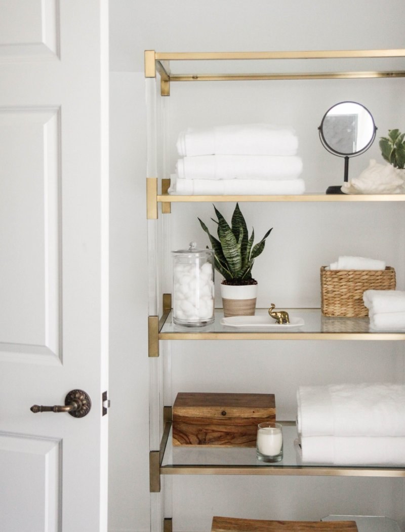 Пространство в ванной комнате