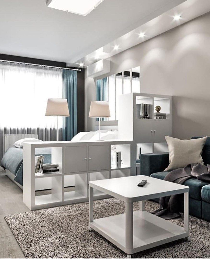 Интерьер однокомнатной квартиры