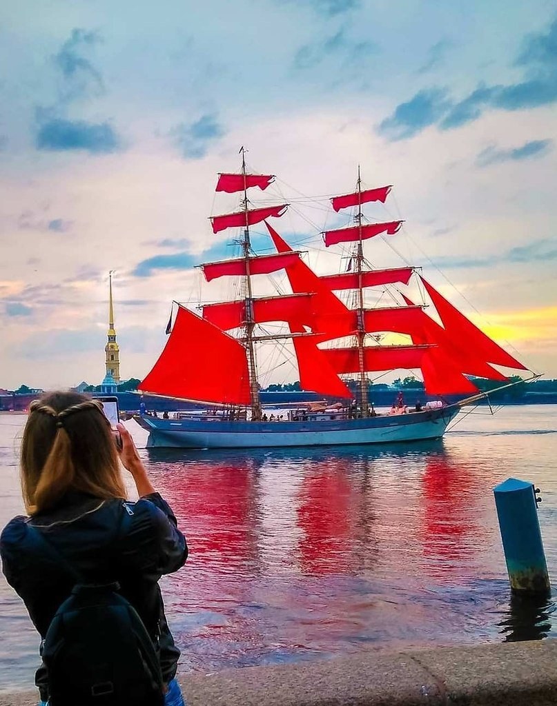 Платье в стиле Алые паруса