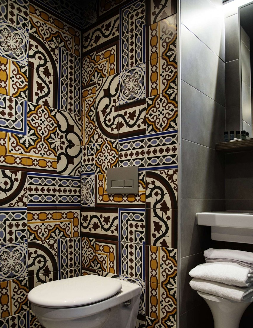 Ванная в этническом стиле