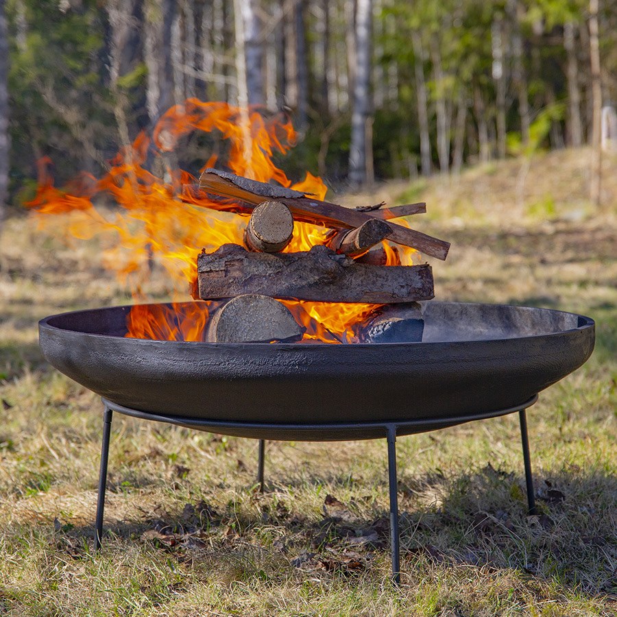 Чугунная чаша для костра Concretika Iron c80