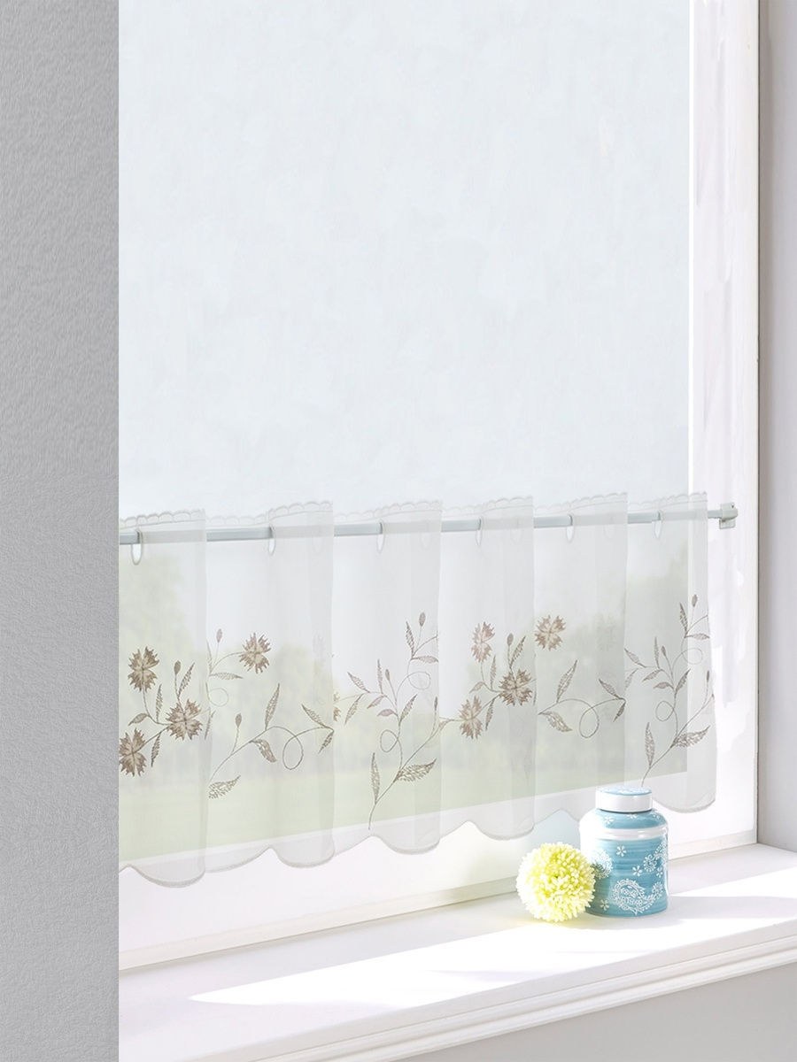 Шторы-кафе для кухни