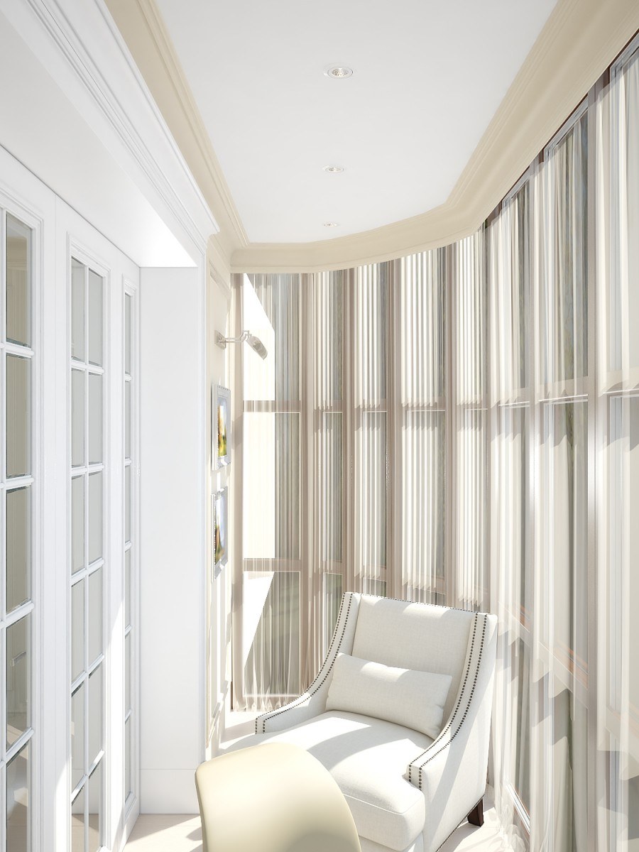 Интерьер лоджии