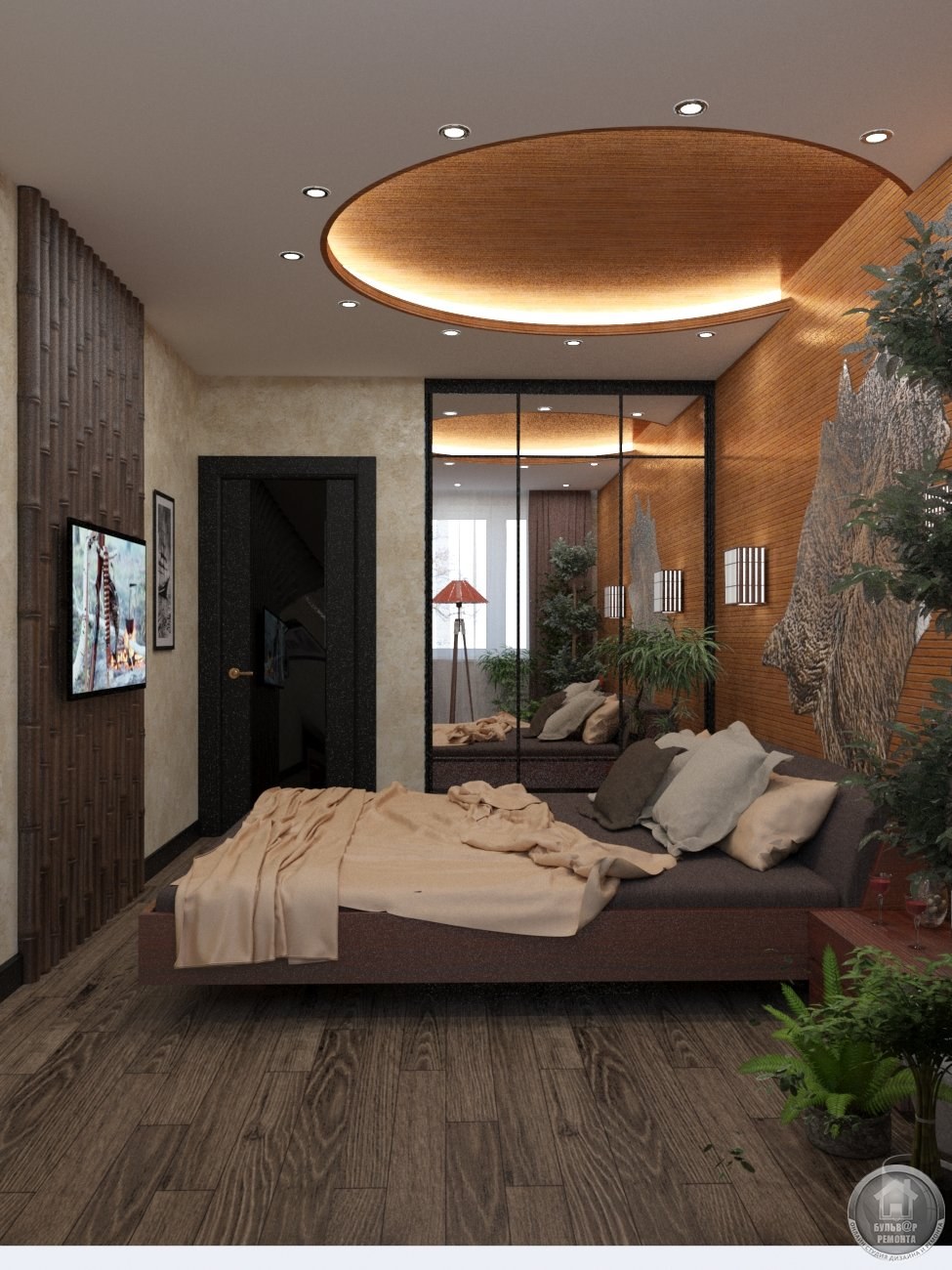 Квартиры на лесной 1. 3д визуализация интерьера. 3d визуализация интерьера квартиры. Визуализация интерьера спальни. 3д визуализация интерьера однушка.