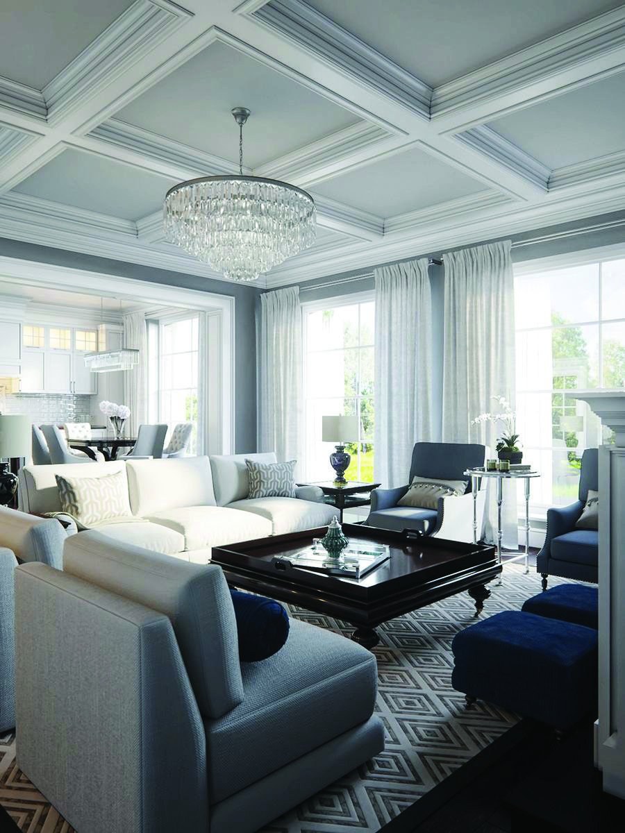 Гостиная в стиле Неоклассика