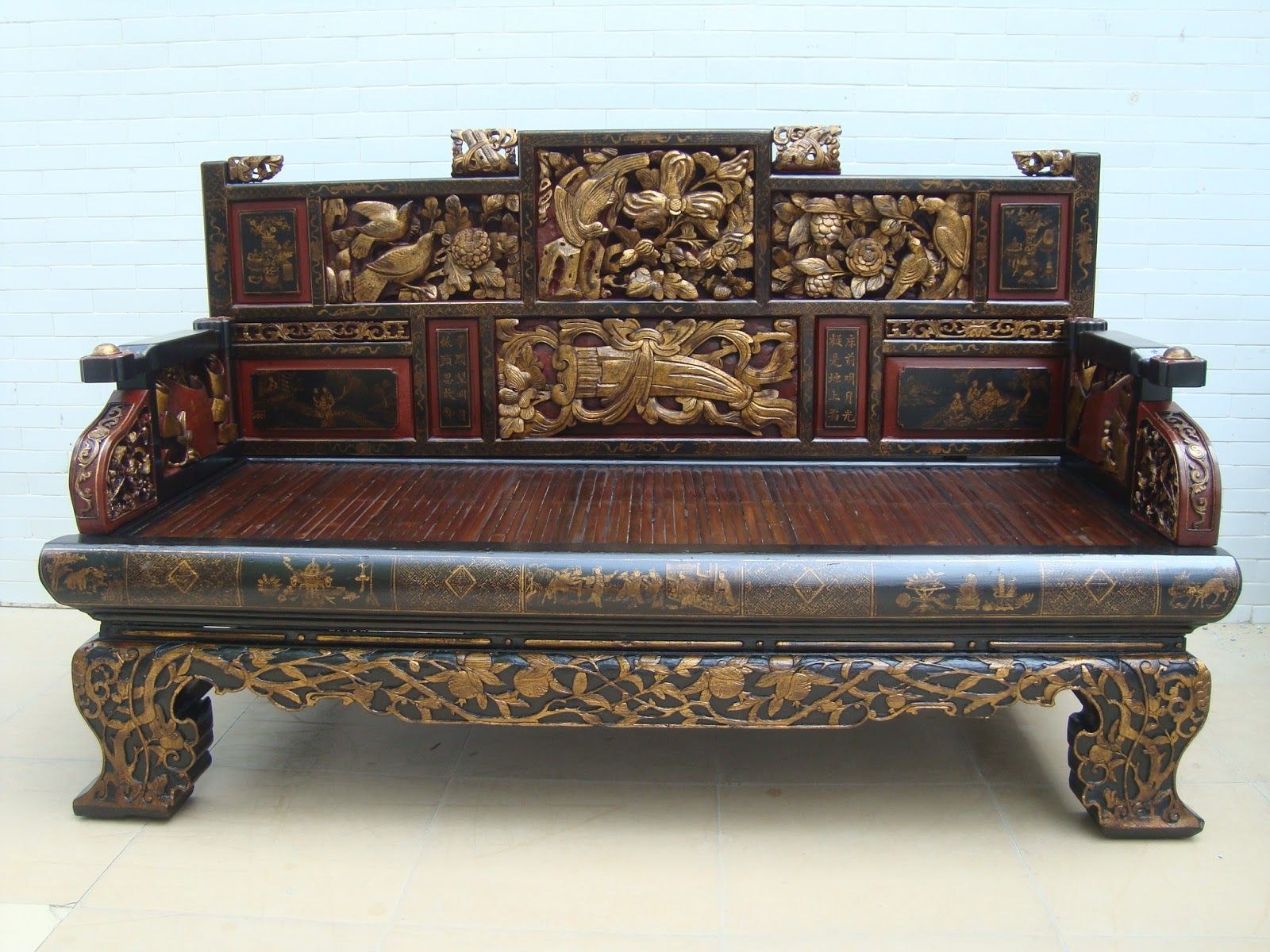 Антикварные диваны. Китай мебель 19 века. Старинная мебель. Антикварный диван. Старинная китайская мебель.