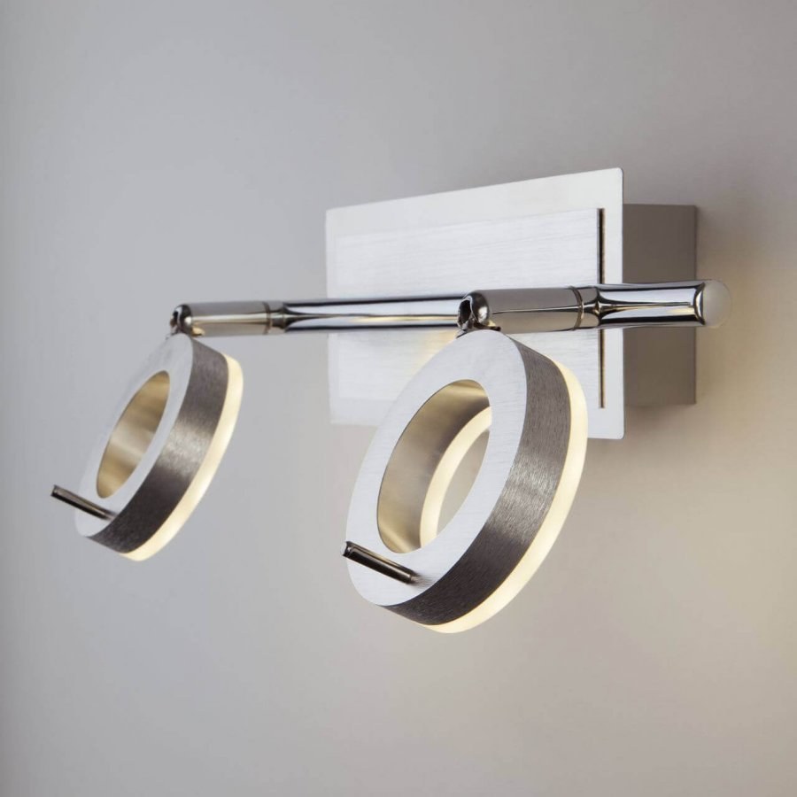 Eurosvet / настенный светильник с поворотными плафонами